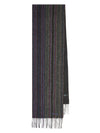 Grey Signature Stripe Merino W