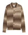 Alfie Wool Knit Polo Cardigan