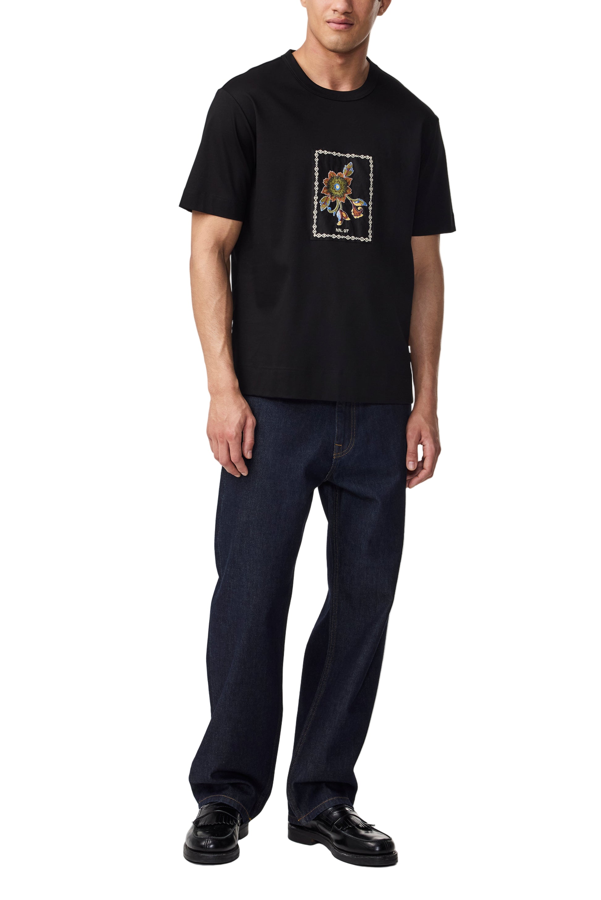 Pedro Cotton App Tee Black