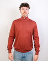 Washed Red Half Zip