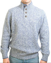 Light Blue Grey Melee Half But