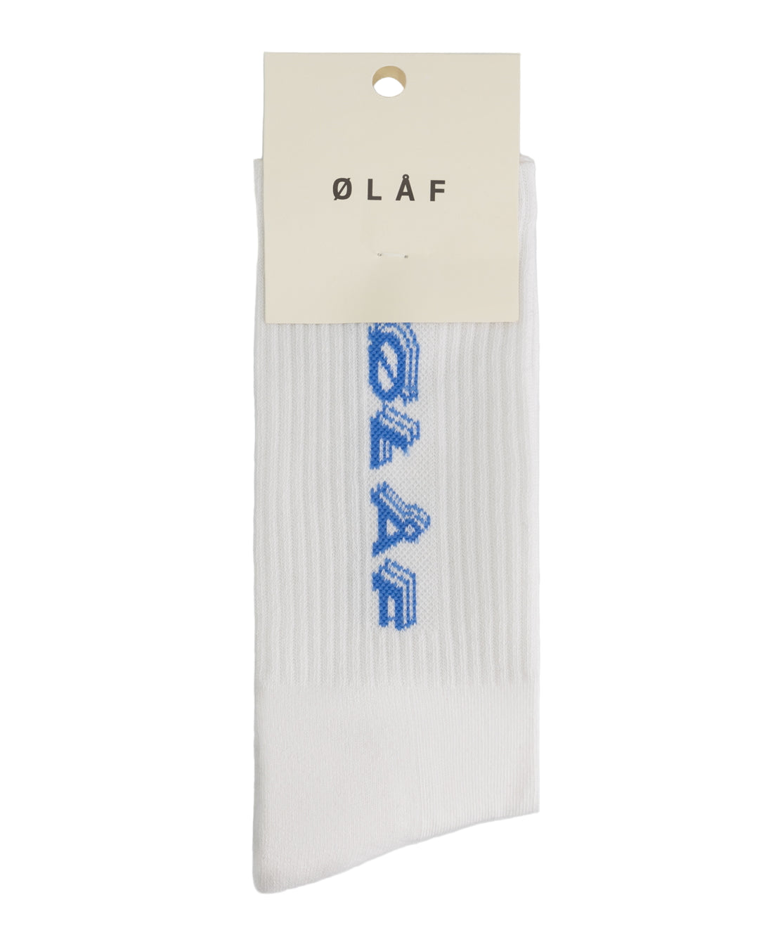 TRIPLE ITALIC SOCKS WHITE