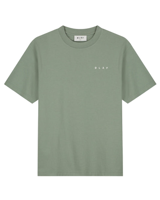 Green Mileu Face Tee