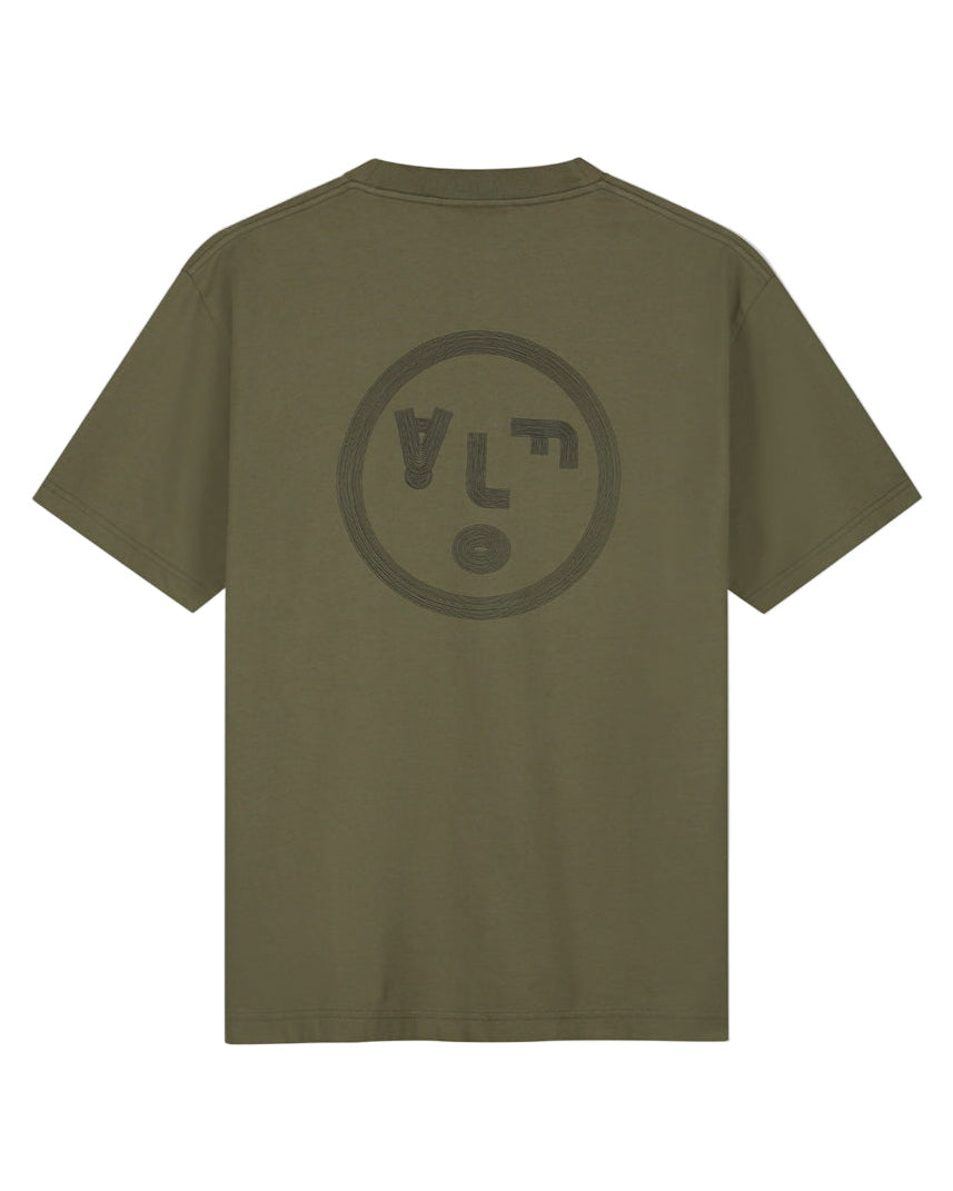 Olive Lined Face Tee