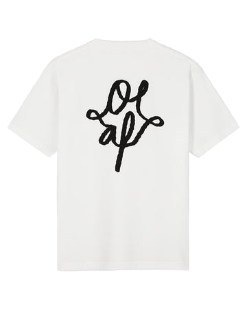 Optical White Monogram Graphic