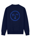 Navy Lined Face Crewneck