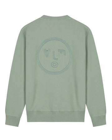 Green Milieu  Lined Face Crewn