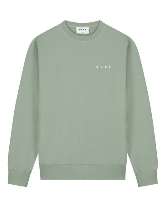 Green Milieu  Lined Face Crewn