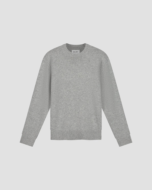 HEATHER GREY KNIT