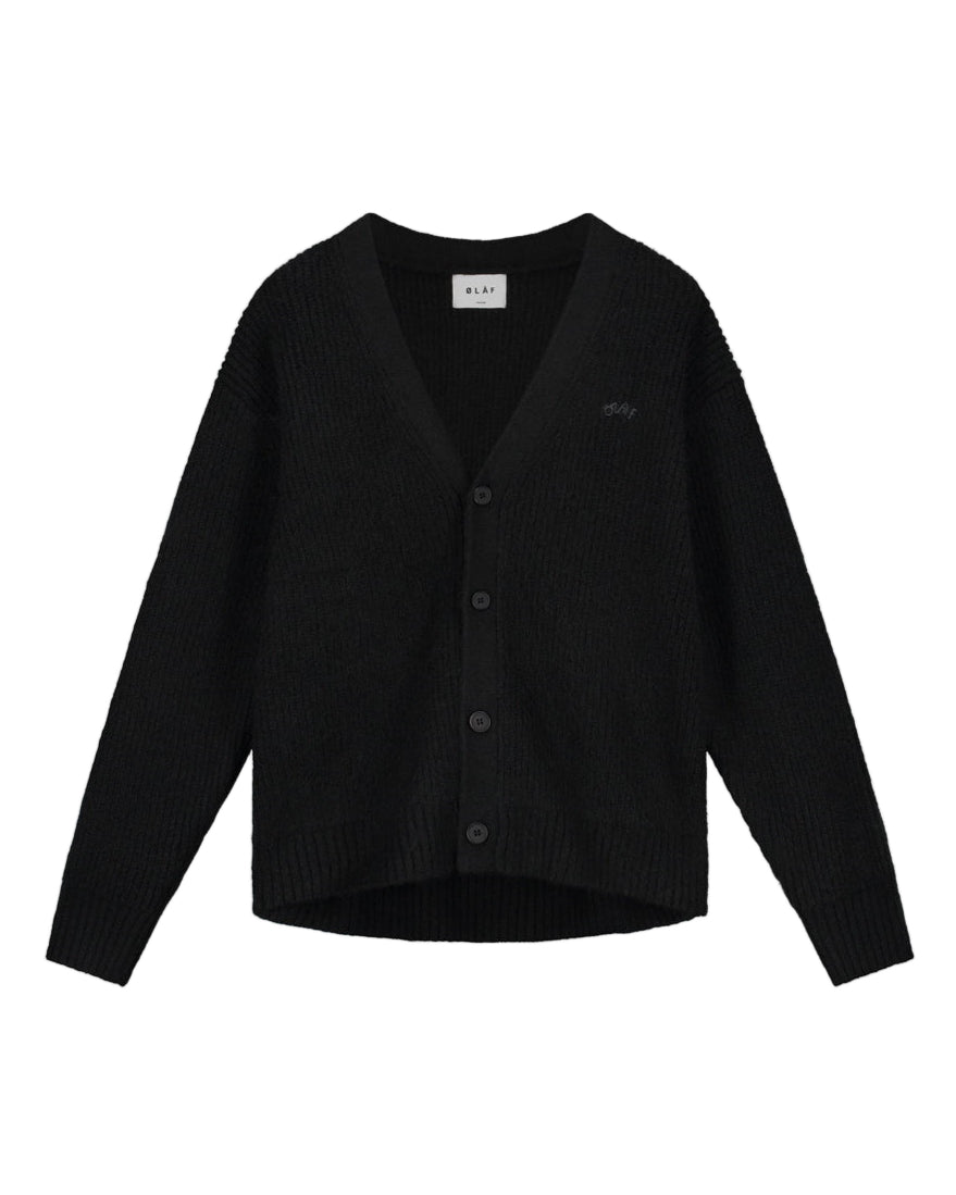 BLACK KNITTED