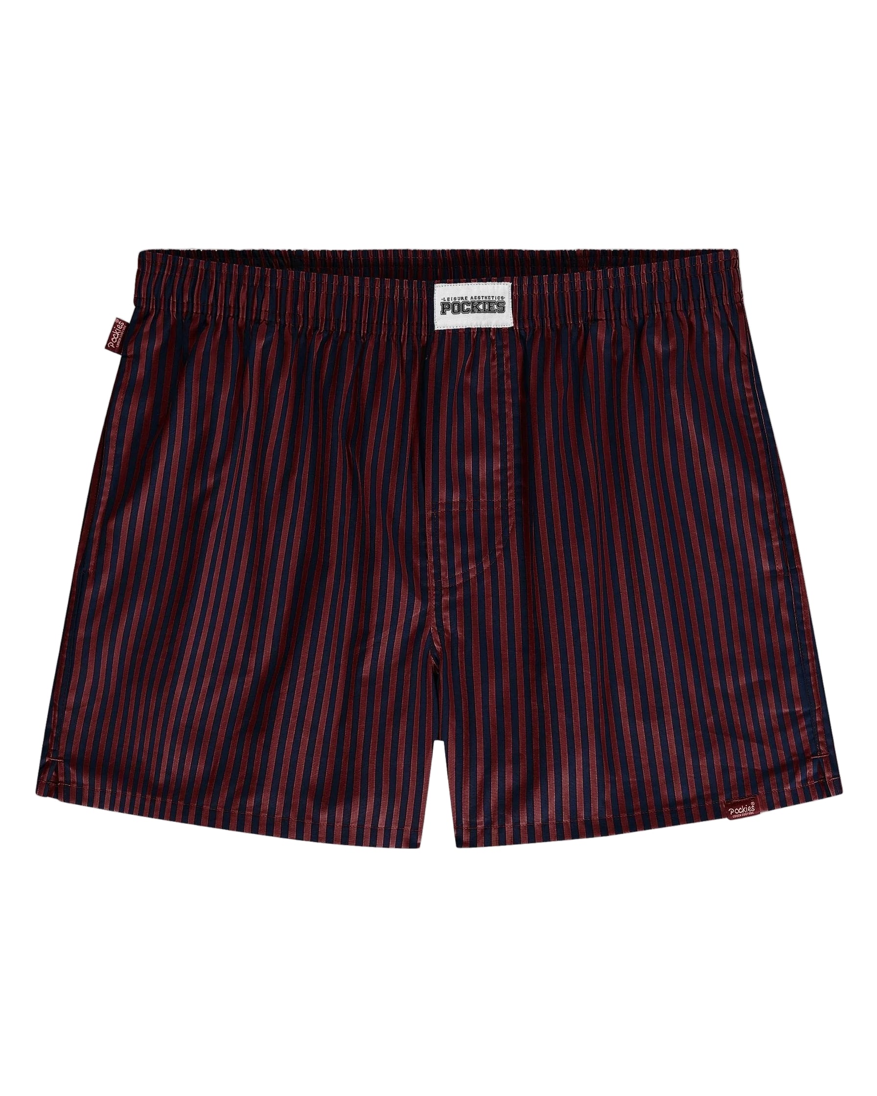 Navy Red Striped Boyfriend Box