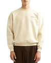 Oatmeal Winedrive Cotton Relaxed Fit Sweater