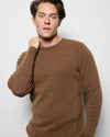 Cesar Baby Alpaca Sweater Brown