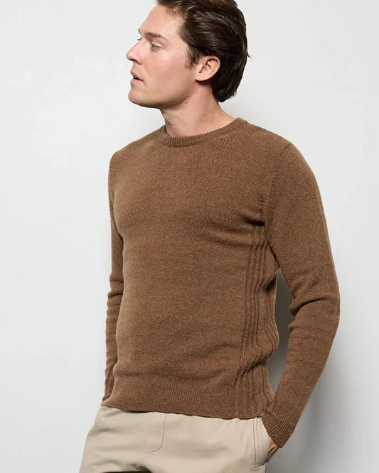 Cesar Baby Alpaca Sweater Brown