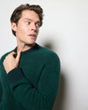 Gstaad Baby Alpaca Sweater Bottle Green