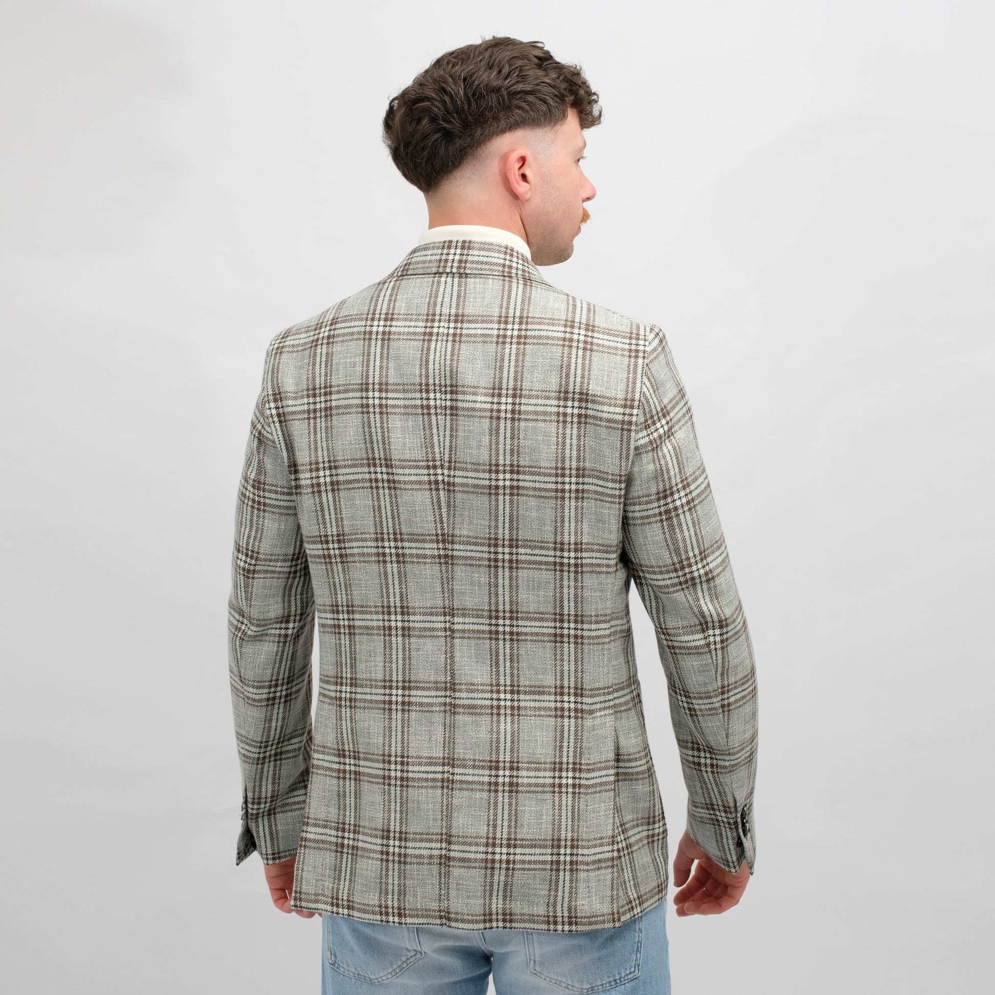 Green Cotton Linen Breras Jack