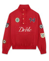 Red Concours Racing Zip Sweate