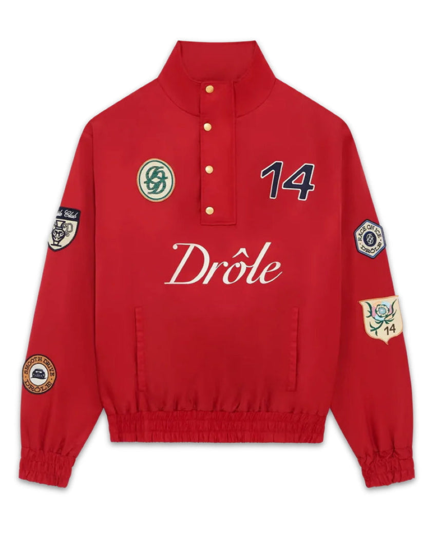 Red Concours Racing Zip Sweate