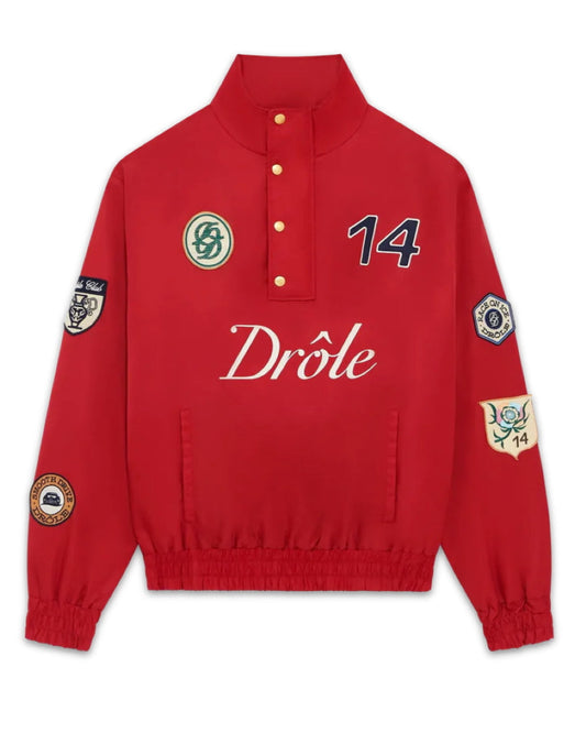 Red Concours Racing Zip Sweate