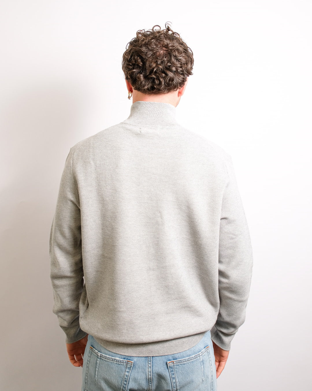 Andover Heather Mesh Knit Cott
