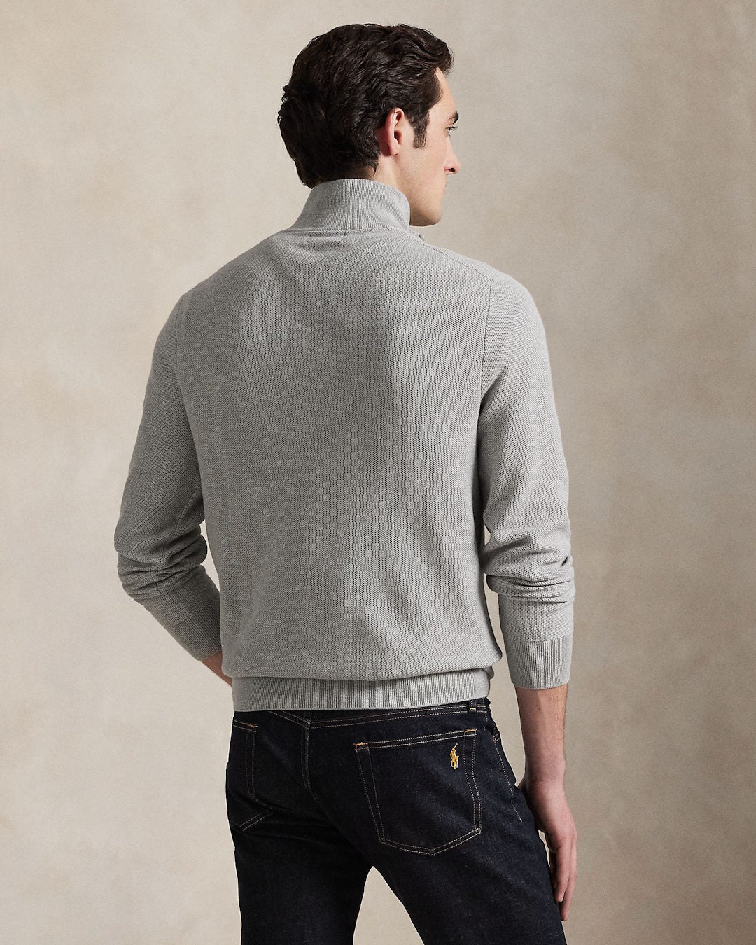 Andover Heather Mesh Knit Cott