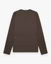 Interlock Supima Longsleeve  Ebony Brown