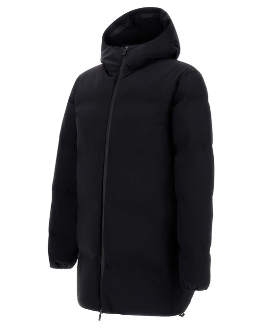 Black Long Jacket In New Impac