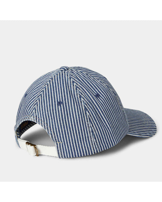 Denim Cap Stripe Indigo Stripe