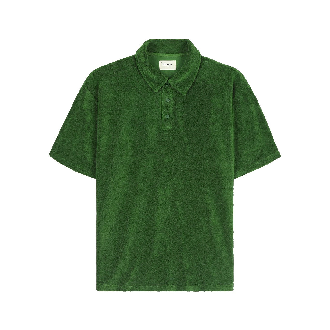 Seaford Sponge Polo Dark Green