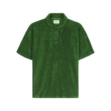 Seaford Sponge Polo Dark Green