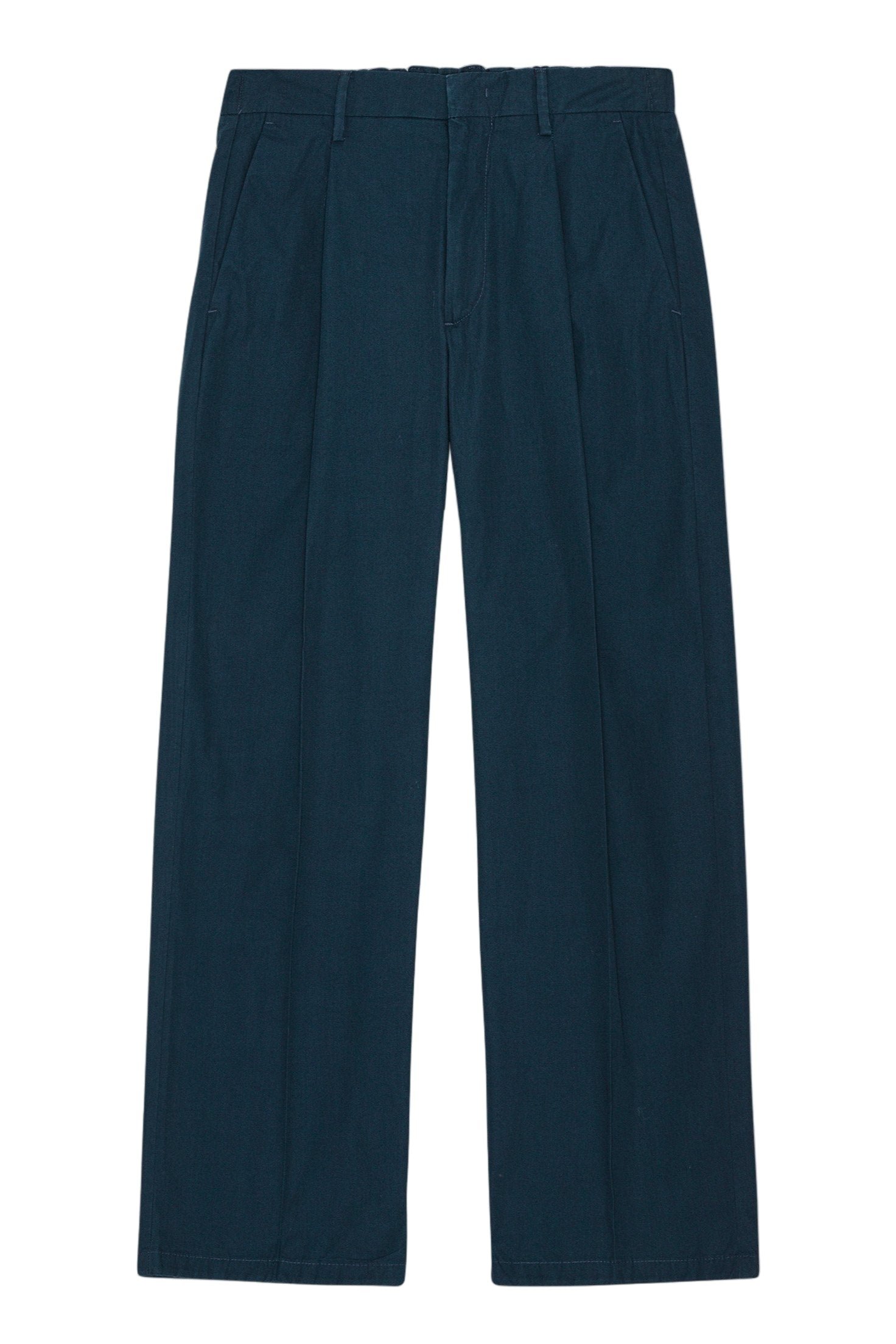 Kay Cotton Double Pleated Wide