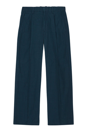 Kay Cotton Double Pleated Wide