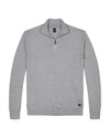 Mid Grey Melange Luke Half Zip