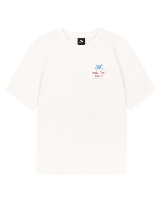 Off White Pegasus Cotton Slightly Oversized Logo T-shirt