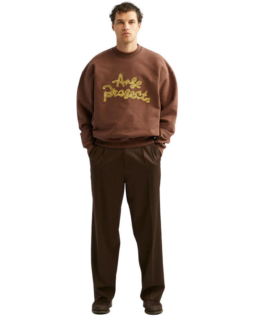 Brown Rope Sweater