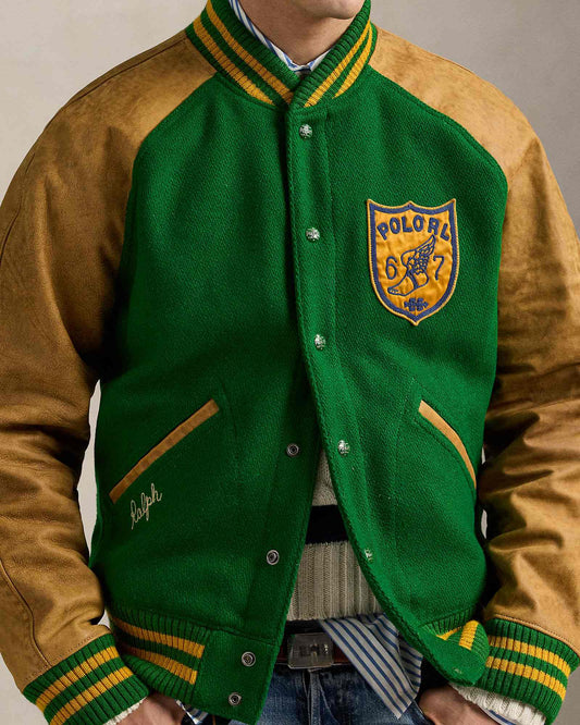 Vintage Inpired Letterman Jacket