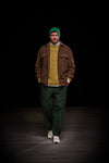 Dark Green Maru Elasticated Regular Fit Trousers