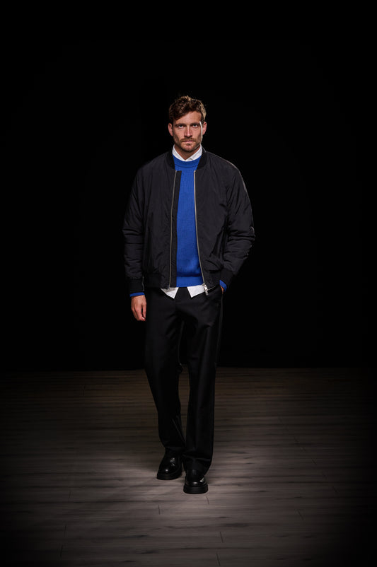 Black Dixon PrimaLoft Bomber Jacket