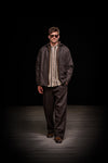 Green Stripe Deon Corduroy Shirt