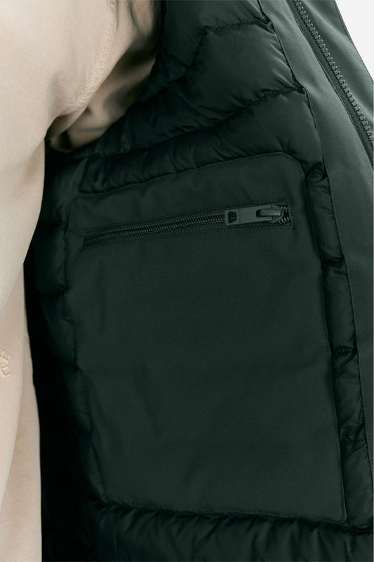 Slate Green Vhinner Hooded Jacket