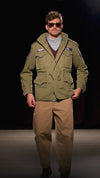 Olive Mountain The Iconic Herringbone Field Jacket
