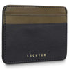 Khaki/Blue Vegetable Tanned Le