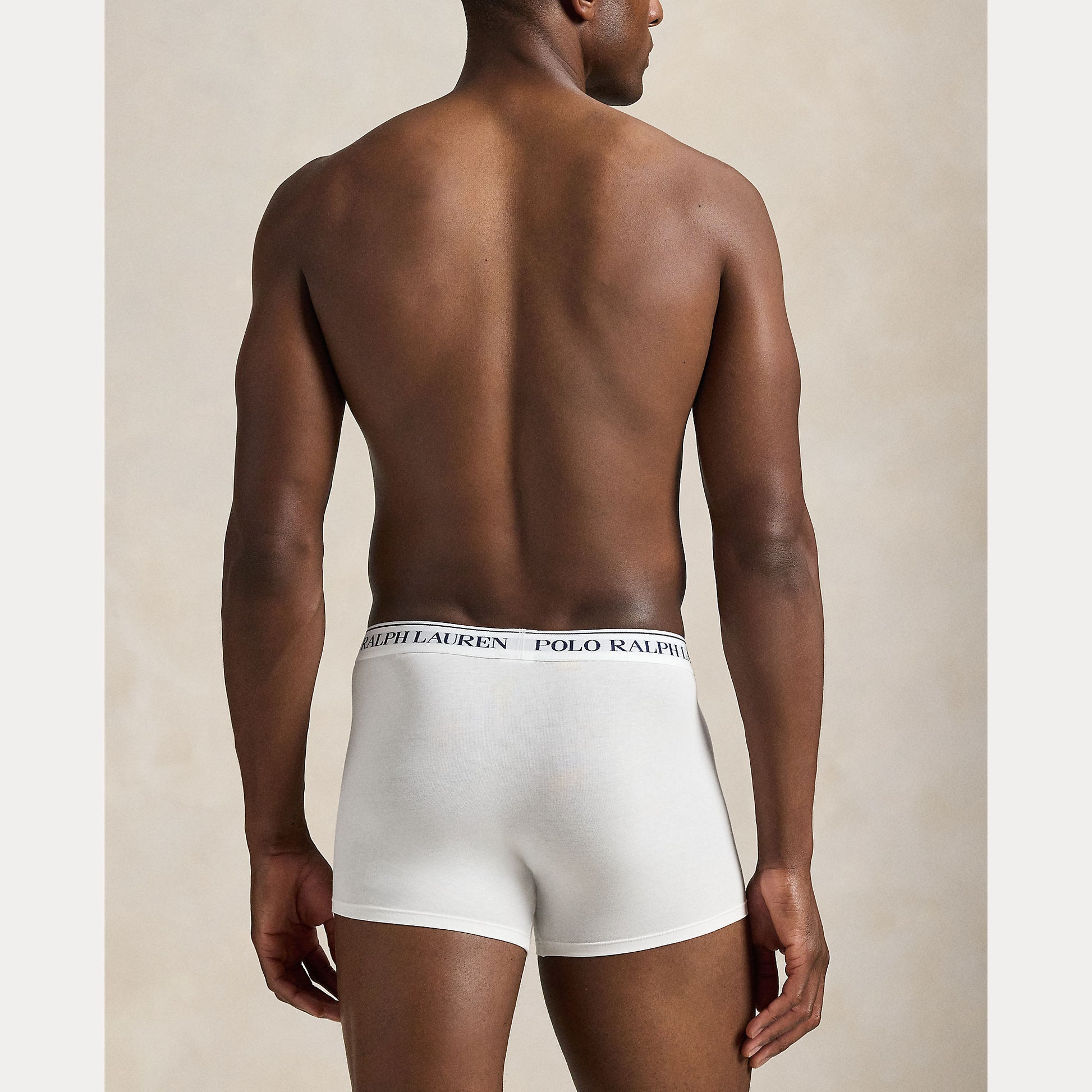 White 3 Pack Stretch Cotton Trunk