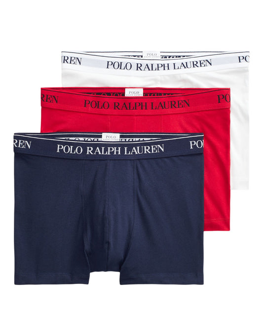 Red White Cruise Navy 3 Pack Stretch Cotton Trunk