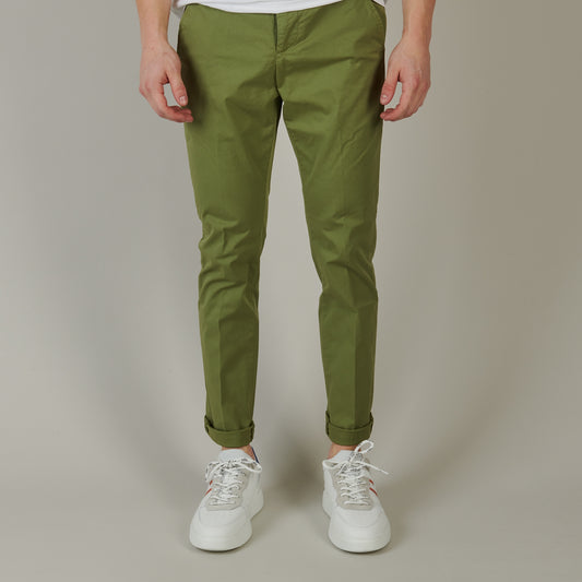 Kakhi GreenFine Popeline Stret
