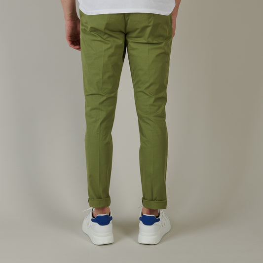 Kakhi GreenFine Popeline Stret