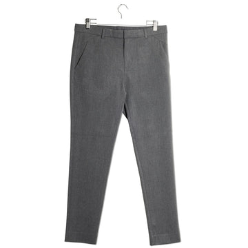 Grey Melange Stretch Slim Fit
