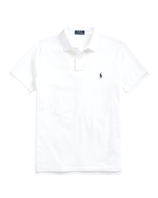 White Mesh Custom Slim Fit