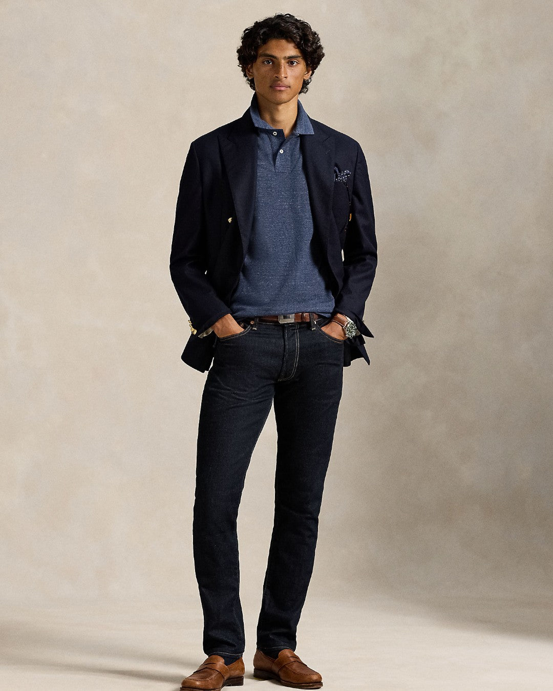 Classic Royal Heather Custom Slim Fit