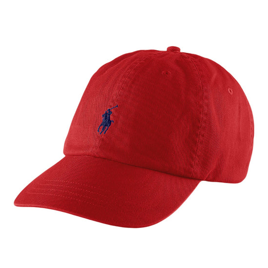 RL Red Blue Cotton Chino Baseball